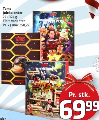 Fleggaard Toms Julekalender erbjuda