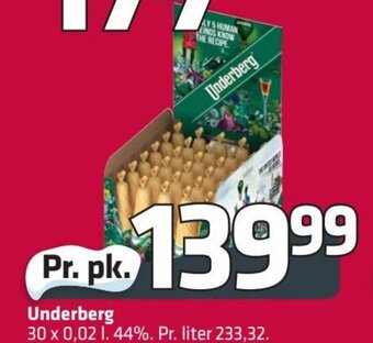 Fleggaard Underberg erbjuda