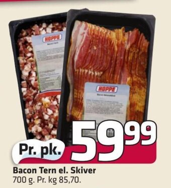 Fleggaard Bacon Tern el. Skiver erbjuda