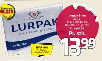 Fleggaard Lurpak Smør erbjuda