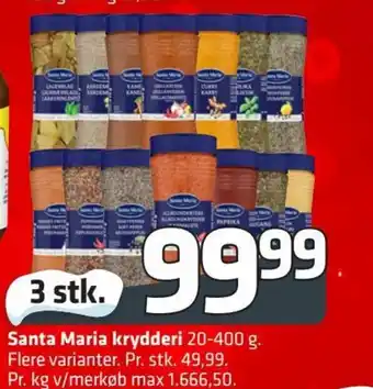 Fleggaard Santa Maria Krydderi erbjuda