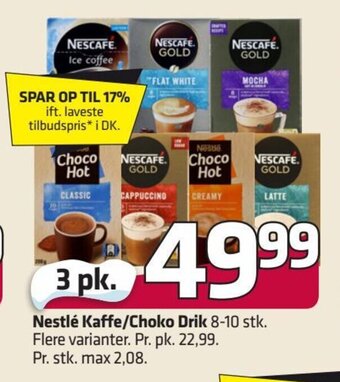 Fleggaard Nestlé Kaffe / Choko Drik erbjuda