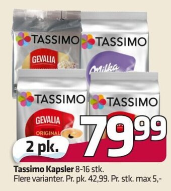 Fleggaard Tassimo Kapsler erbjuda