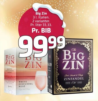 Fleggaard Big Zin erbjuda