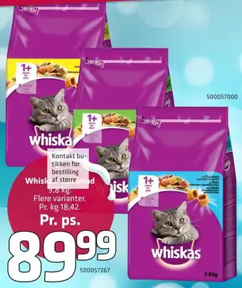 Fleggaard Whiskas erbjuda