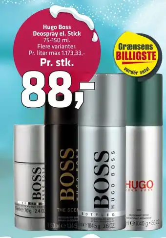 Fleggaard Hugo Boss Deospray el. Stick erbjuda