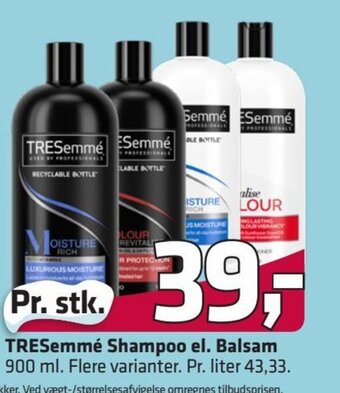 Fleggaard Tresemmé Shampoo el. Balsam erbjuda
