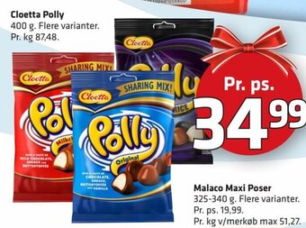 Fleggaard Cloetta Polly erbjuda