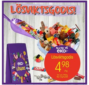 Lösviktsgodis