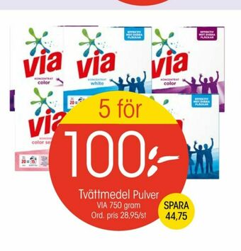 EKO Via Tvättmedel pulver erbjuda