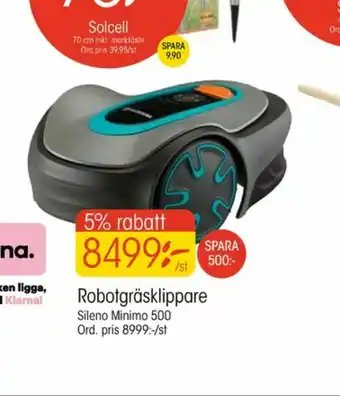 EKO Gardena Robotgräsklippare erbjuda
