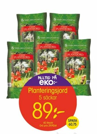 EKO Södra Århults Torv AB Plantjord erbjuda