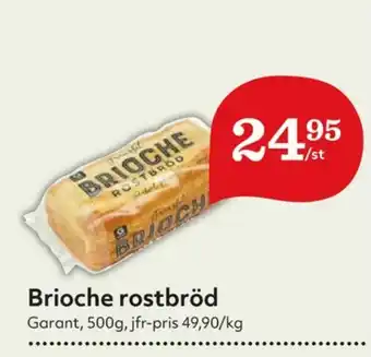 Brioche Toastbröd