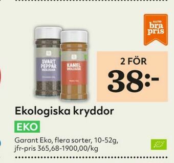 Hemköp Garant Kryddor erbjuda
