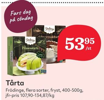 Hemköp Tårta erbjuda