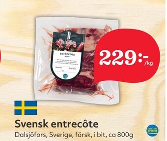 Hemköp Svensk entrecôte erbjuda