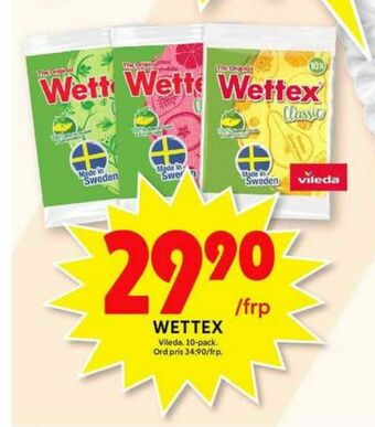 ICA Maxi Wettex Disktrasor erbjuda
