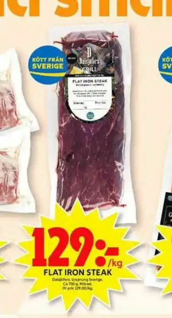 ICA Maxi Dalsjöfors Nötstek erbjuda
