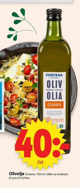 ICA Supermarket Fontana Olivolja erbjuda