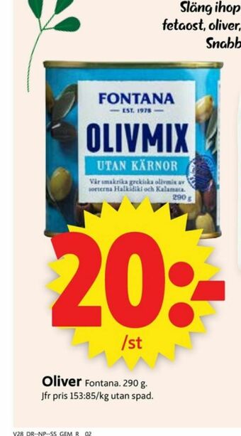 Fontana Oliver