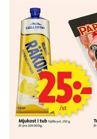 ICA Supermarket Fjällbrynt Mjukost erbjuda