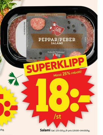 Gøl Salami