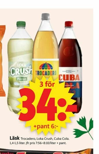 ICA Supermarket Cuba Cola Läskedryck erbjuda