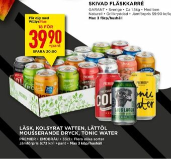 Willys Premier Läskedryck erbjuda