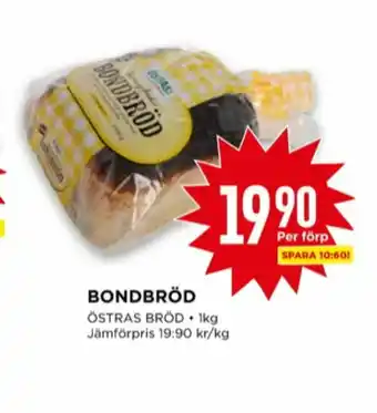 Willys Bondbröd Bröd erbjuda