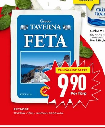 Willys Taverna Fetaost erbjuda