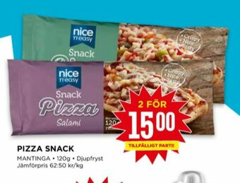 Willys Nice Easy Pizza erbjuda