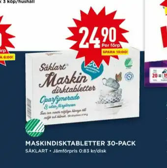 Garant Såklart Diskmaskintabs