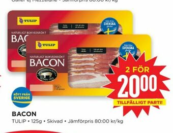 Tulip Baconskivor