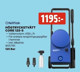 Jem&Fix Högtryckstvätt core 125-5 erbjuda
