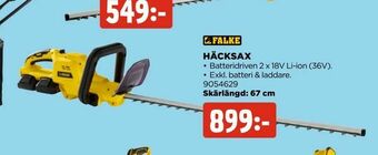 Jem&Fix Häcksax erbjuda