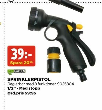 Sprinklerpistol
