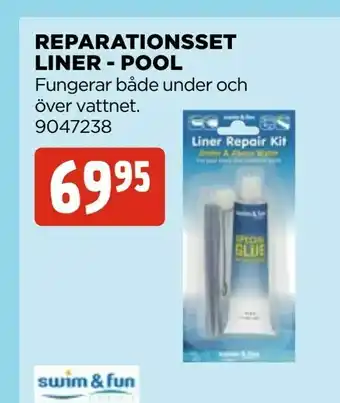 Jem&Fix Reparationsset liner - pool erbjuda
