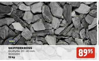 Jem&Fix Skifferkross erbjuda