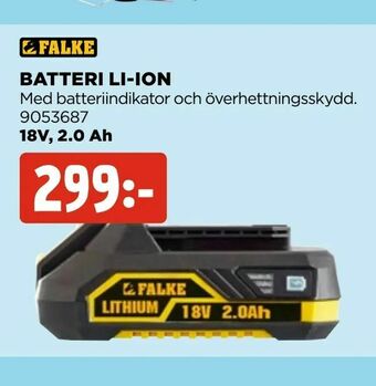 Jem&Fix Batteri li-ion erbjuda