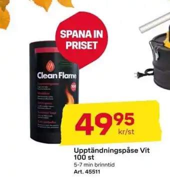 Byggmax Clean flame braständare erbjuda