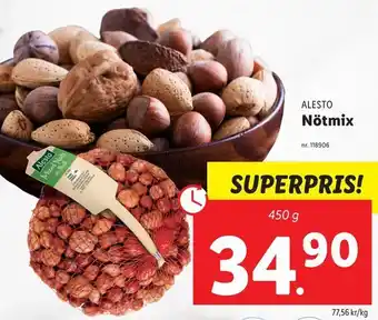Lidl Nötmix erbjuda