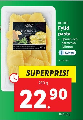 Lidl Fylld pasta erbjuda