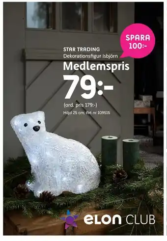 Elon Star trading erbjuda