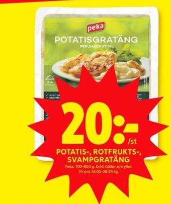 ICA Kvantum Peka potatisgratäng erbjuda