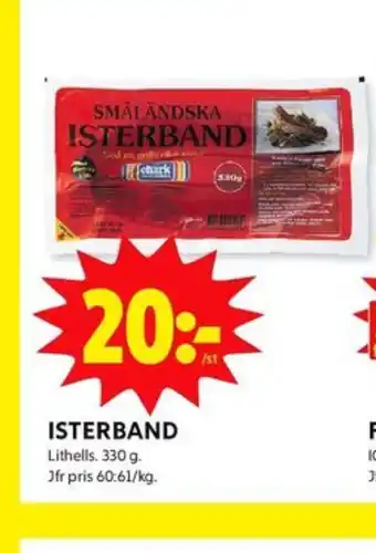 Småländska isterband