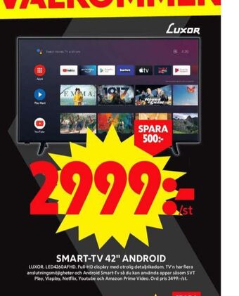 ICA Maxi Luxor tv erbjuda