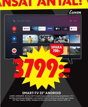 ICA Maxi Luxor tv erbjuda