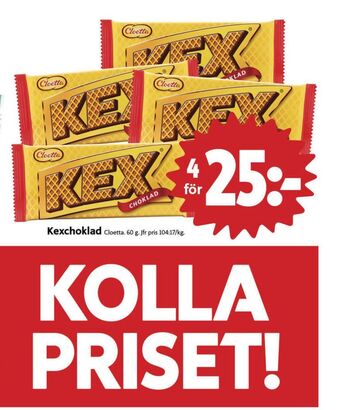 Kexchoklad chokladbar