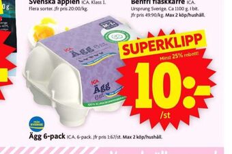 ICA Supermarket Ica ägg erbjuda