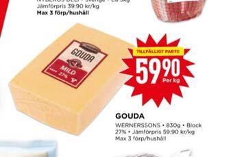 Willys Wernerssons gouda erbjuda